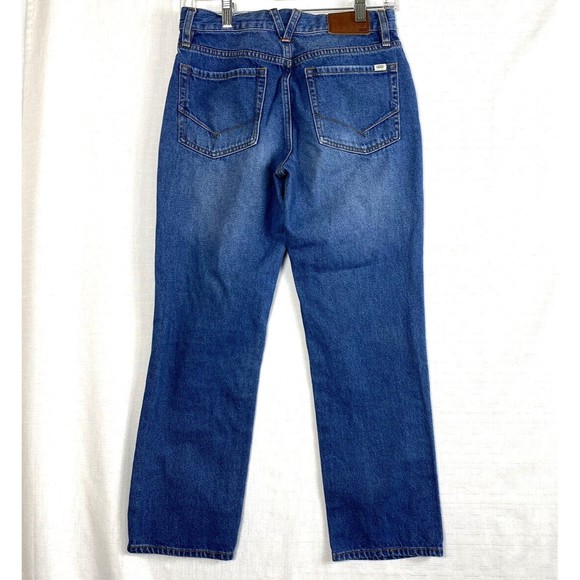 VANS Jeans Womens 3/26 Blue Denim Mid Rise Straight Leg Slim Fit Trendy Casual - Picture 2 of 9
